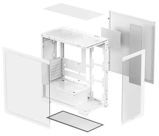 Корпус Deepcool R-CG580-WHNDA0-G-1 белый купить,NaN