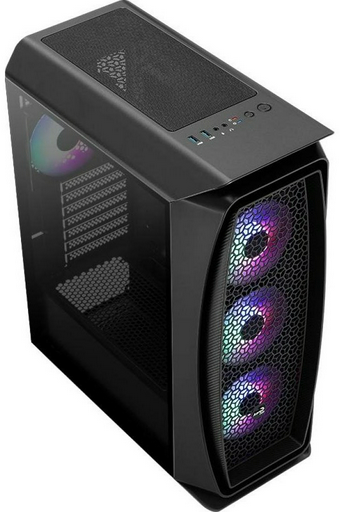 Корпус AeroCool Aero One Frost черный