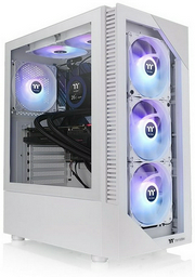 Корпус Thermaltake View 200 TG Snow ARGB белый