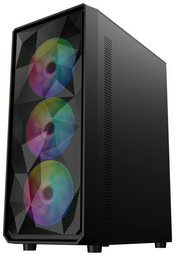 Корпус 1STPLAYER FD3-BK-1F5M-3F5S черный