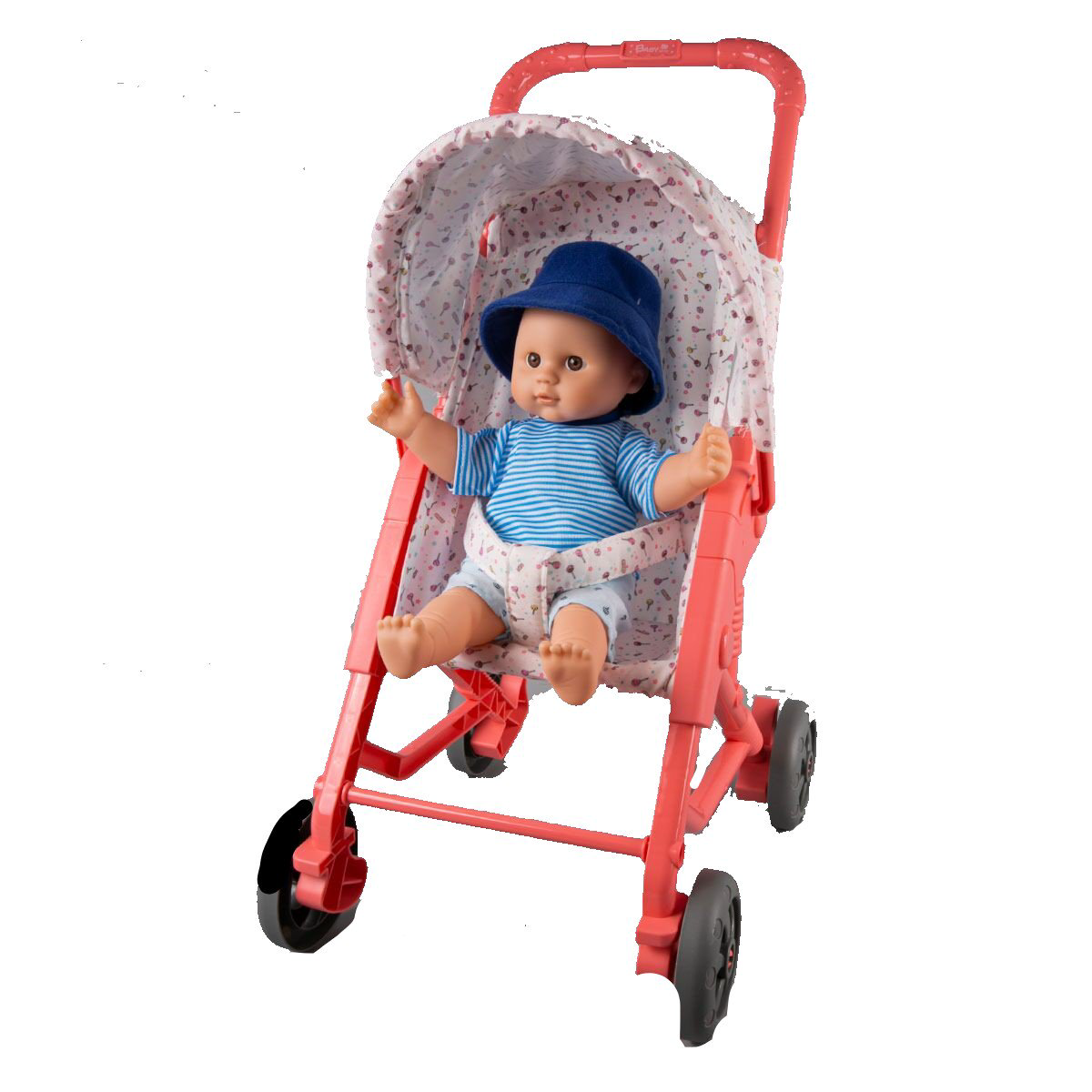 Пупс Baby с коляской 30см купить,NaN