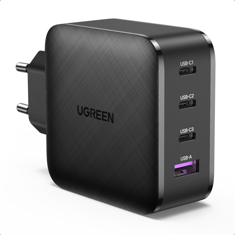 Зарядное устройство Ugreen CD224 65W 70774 черное