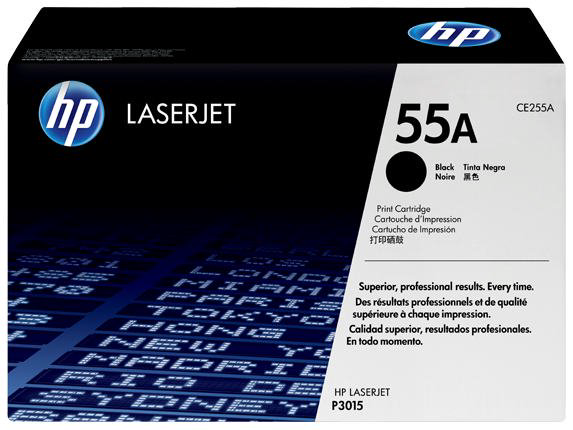 Картридж HP 55 CE255A черный