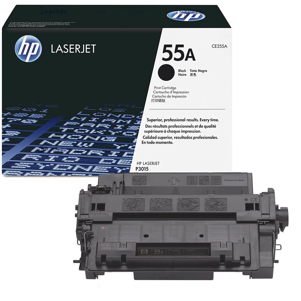 Картридж HP 55 CE255A черный