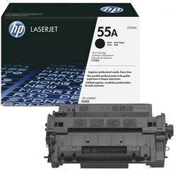 Картридж HP 55 CE255A черный