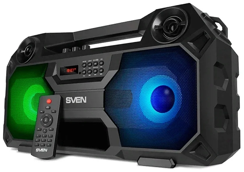 Портативная колонка Sven PS-520 черная купить,NaN