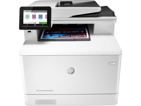 МФУ HP Color LaserJet Pro MFP M479fdw W1A80A белый