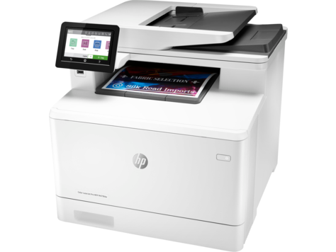 МФУ HP Color LaserJet Pro MFP M479fdw W1A80A белый