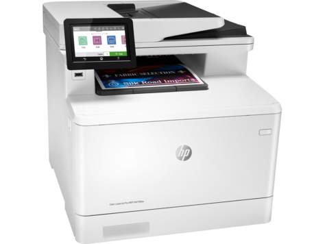 МФУ HP Color LaserJet Pro MFP M479fdw W1A80A белый