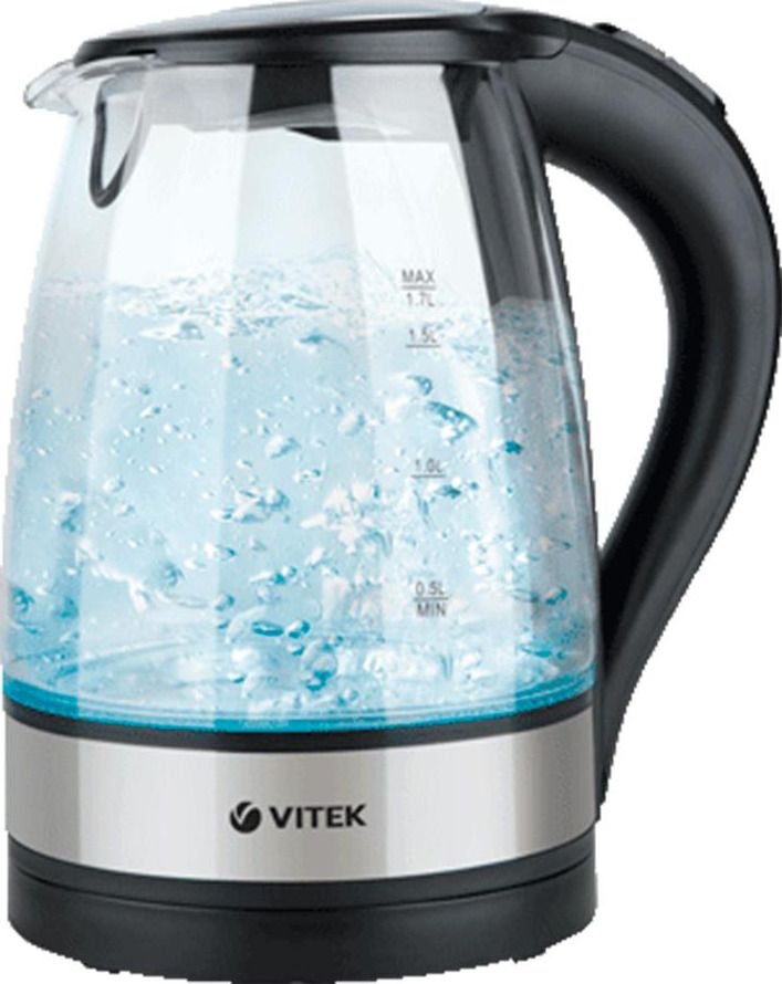 Электрочайник Vitek VT-7008 черный купить,NaN