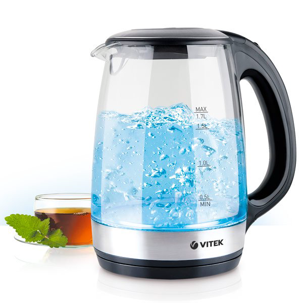 Электрочайник Vitek VT-7029 черный купить,NaN