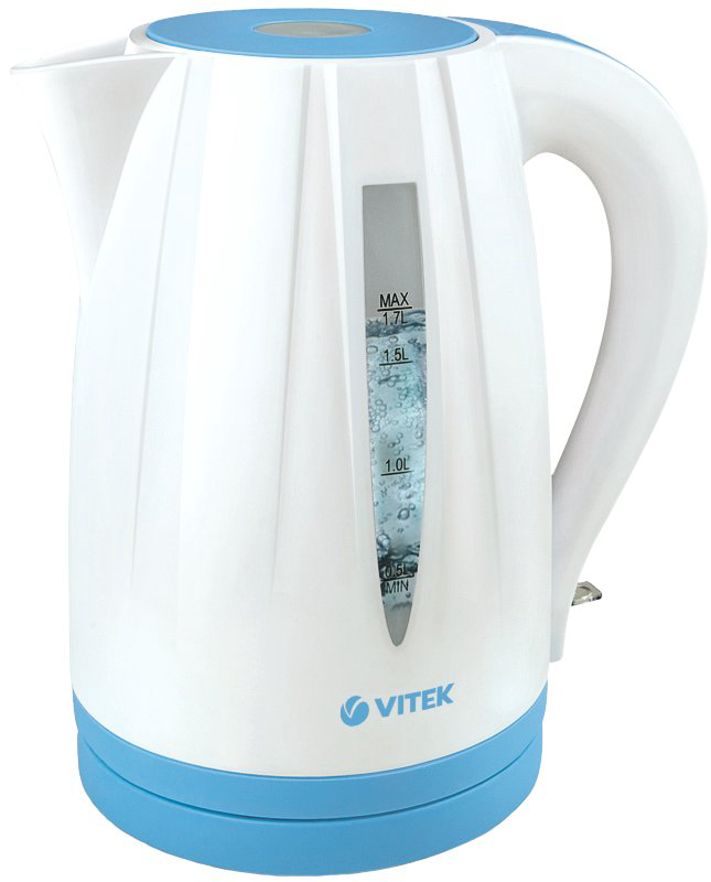 Электрочайник Vitek VT-7031 бело-синий