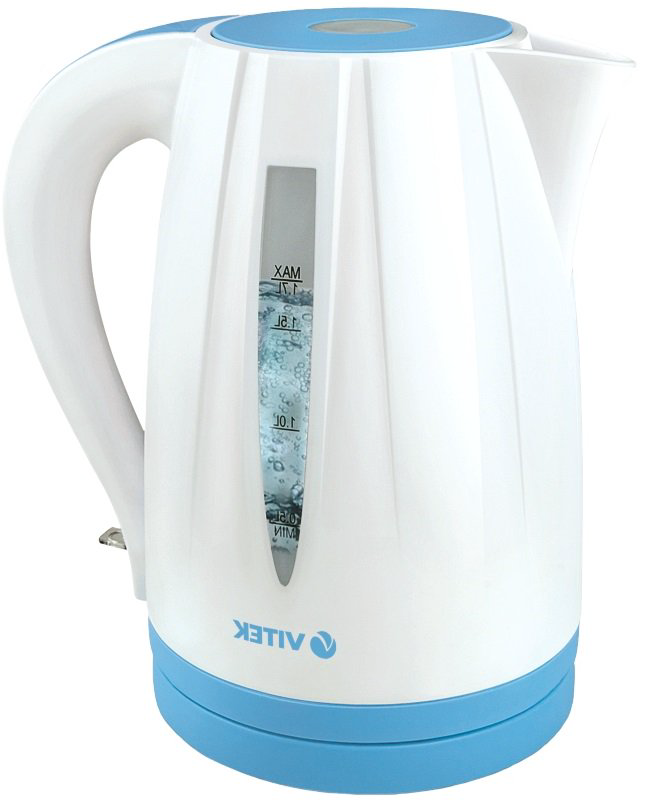 Электрочайник Vitek VT-7031 бело-синий