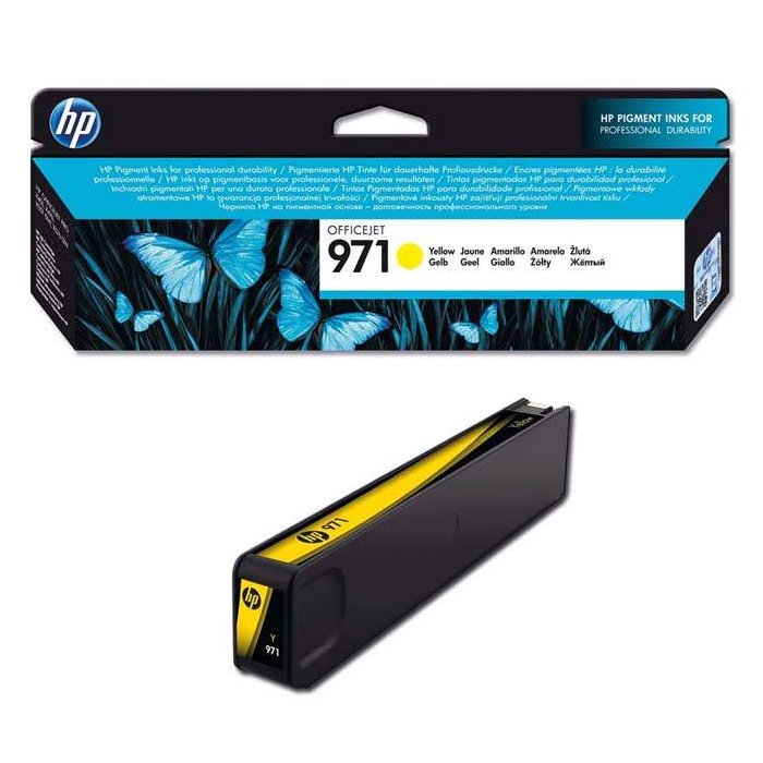 Картридж HP 971 CN624AE желтый купить,NaN
