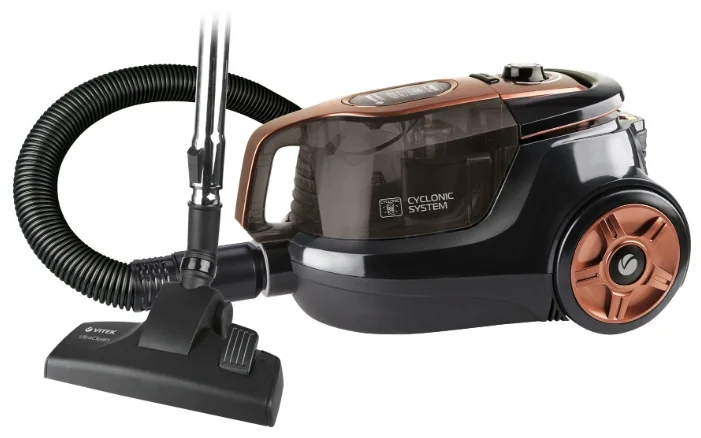 Пылесос Vitek VT-8117 коричневый