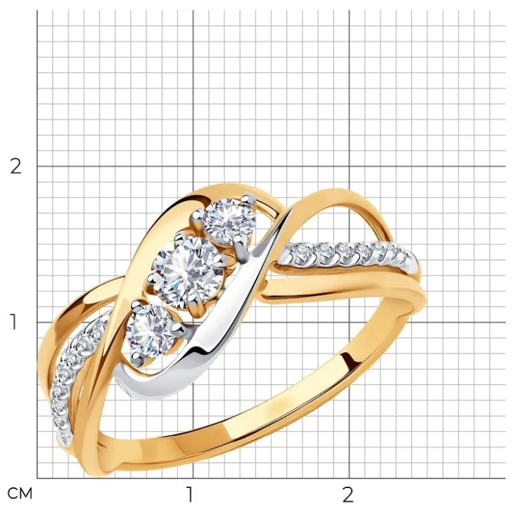 Кольцо Luxor Jewelry 018533 16.5р 1.72гр купить,NaN