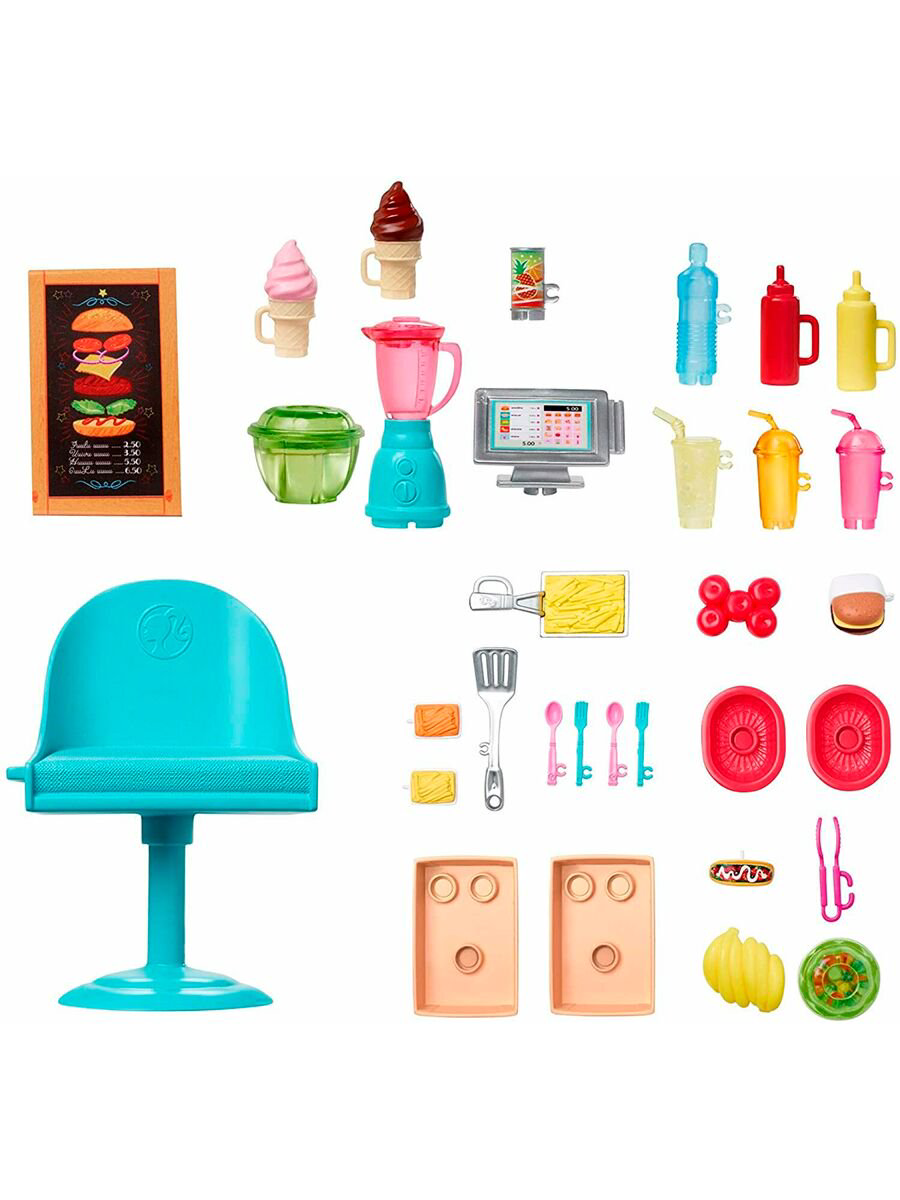 Игровой набор Barbie Кафе на колесах GMW070 купить,NaN