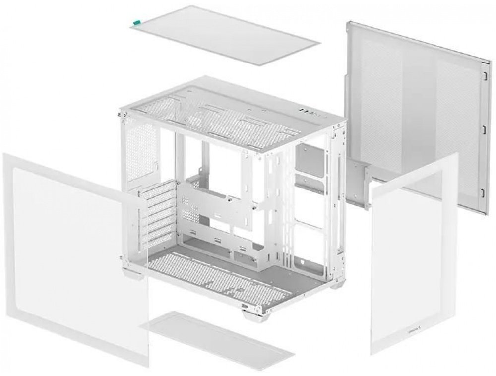 Корпус Deepcool CG530 WH R-CG530-WHNDA0-G-1 белый купить,NaN