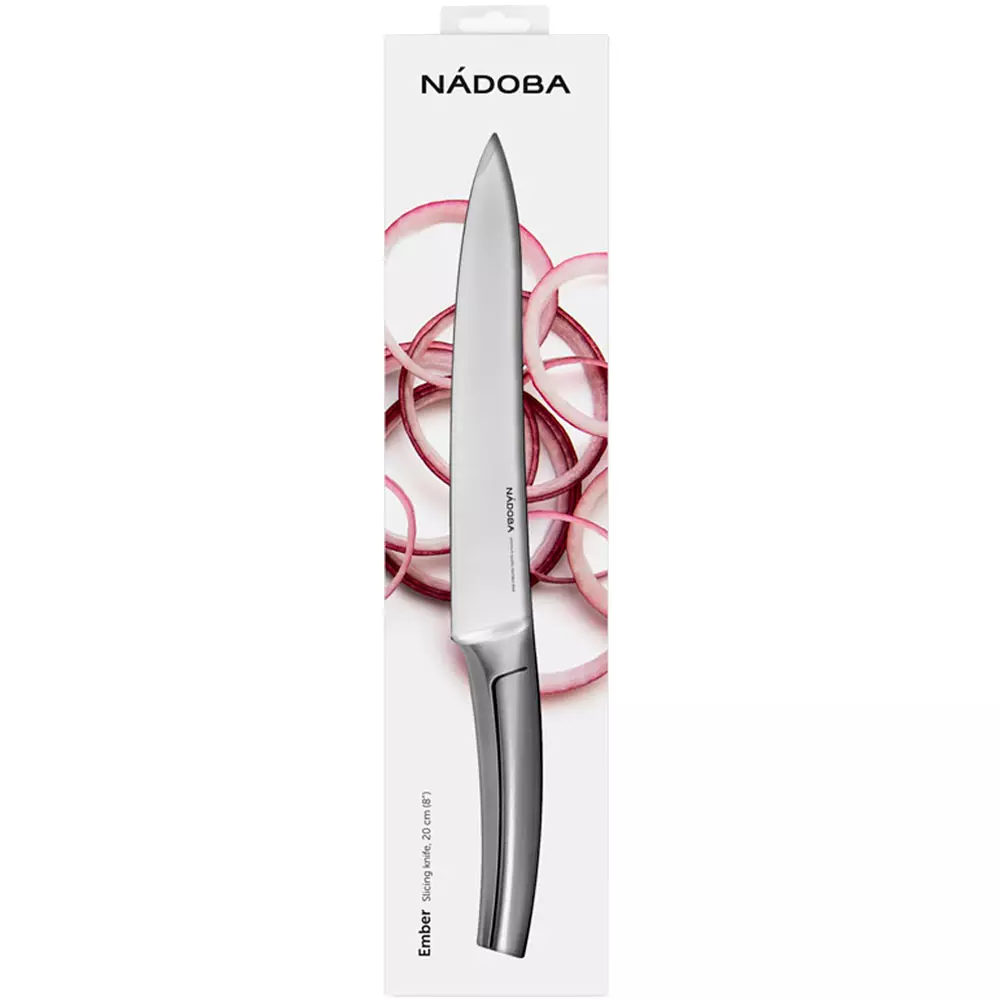 Нож разделочный Nadoba Ember 724411 20 см серебристый купить,NaN