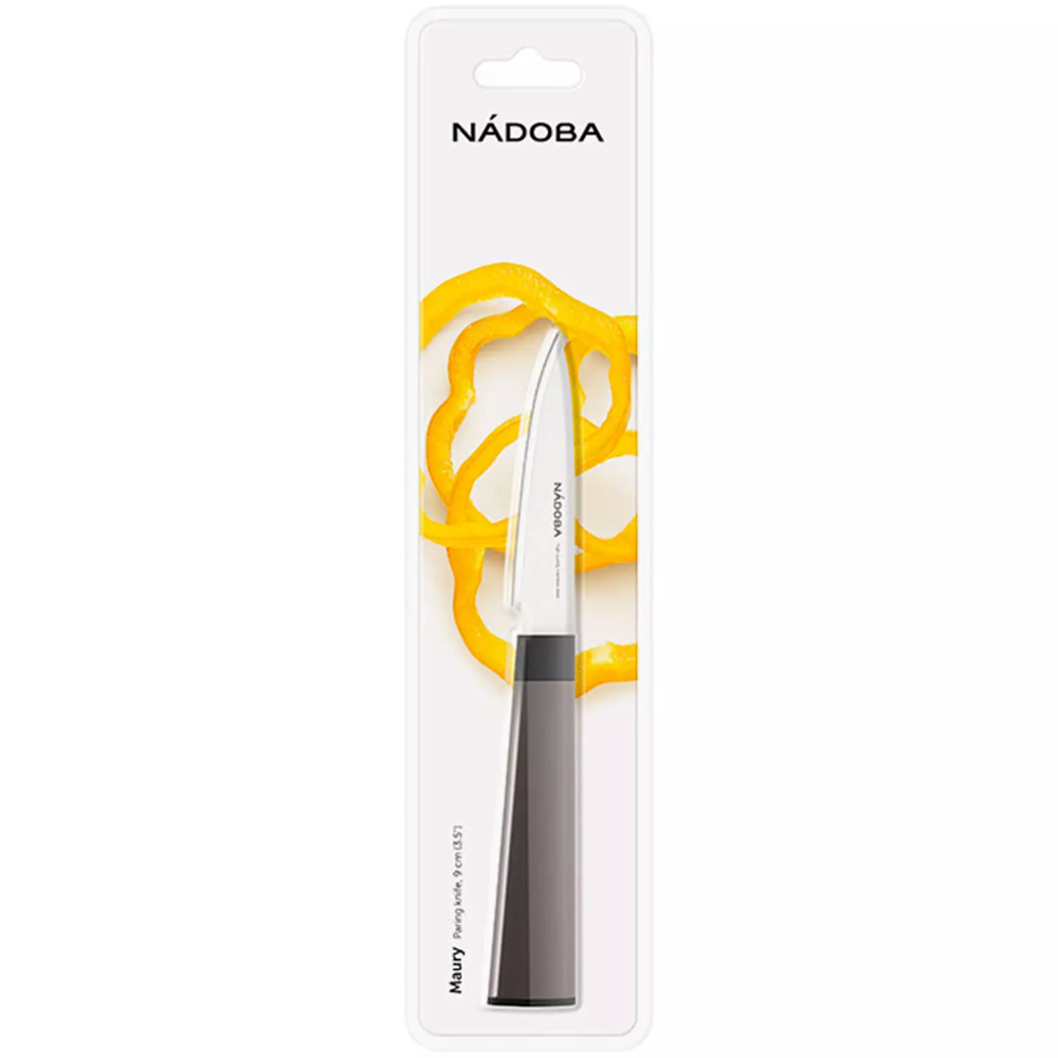Нож для овощей Nadoba Maury 724718 9 см коричневый купить,NaN