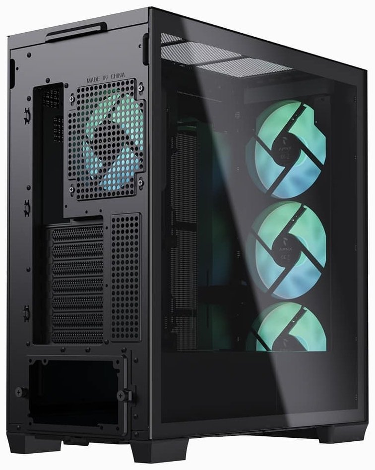 Корпус AeroCool APNX C1 BK черный купить,62606