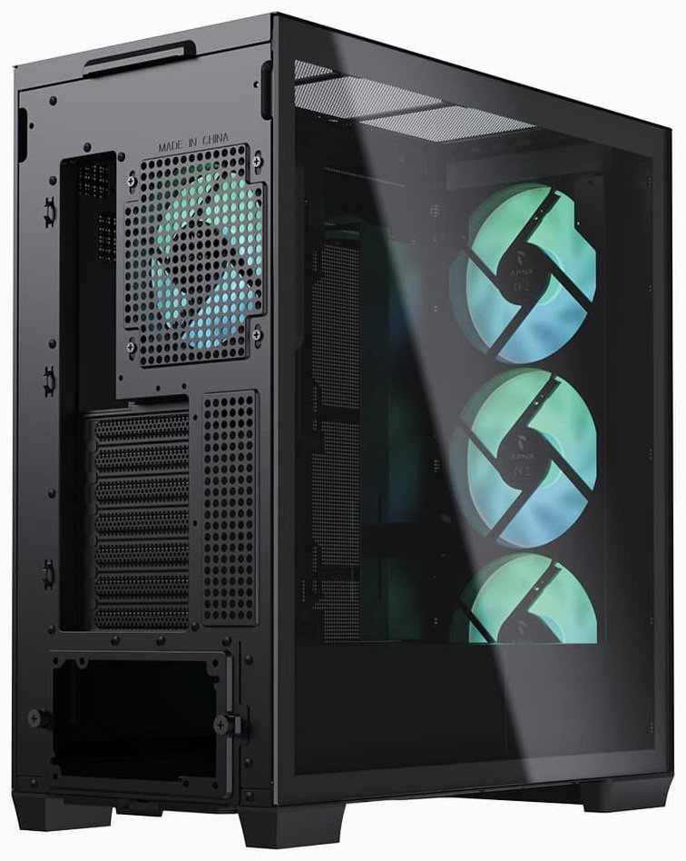 Корпус AeroCool APNX C1 BK черный купить,62606