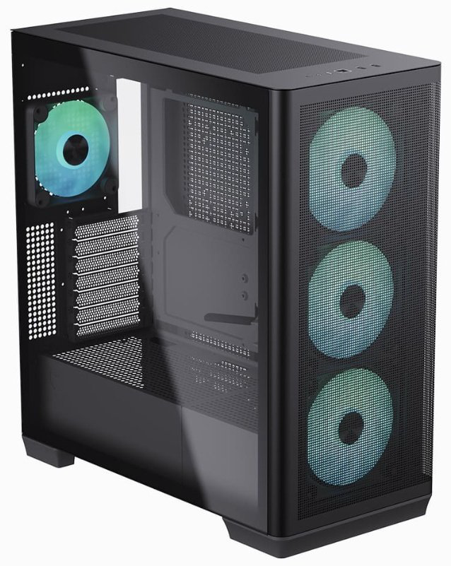 Корпус AeroCool APNX C1 BK черный купить,62606