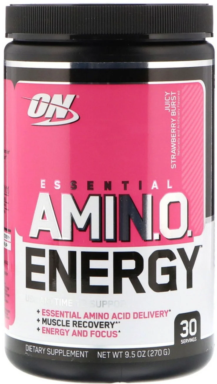 Аминокислоты Optimum Nutrition Amino Energy Сочная клубника 270 гр