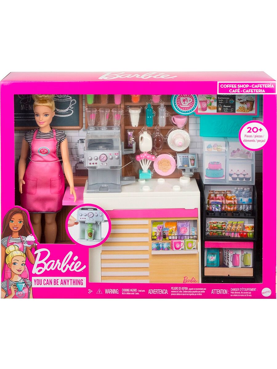Игровой набор Barbie Кофейня  купить,NaN