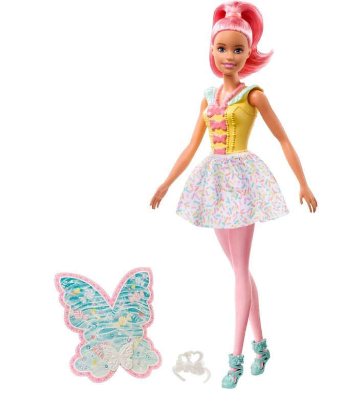 Кукла   Barbie Фея с зелеными крыльями  FXT03  купить,NaN