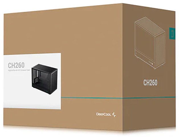 Корпус Deepcool CH260 R-CH260-BKNGM0-G-1 черный