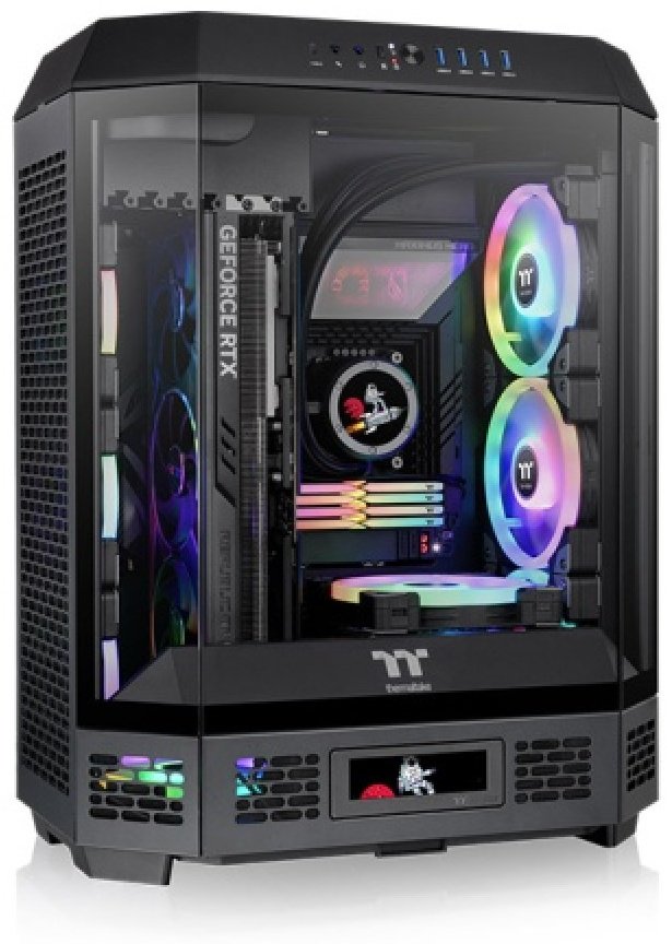Корпус Thermaltake The Tower 600 черный купить,NaN