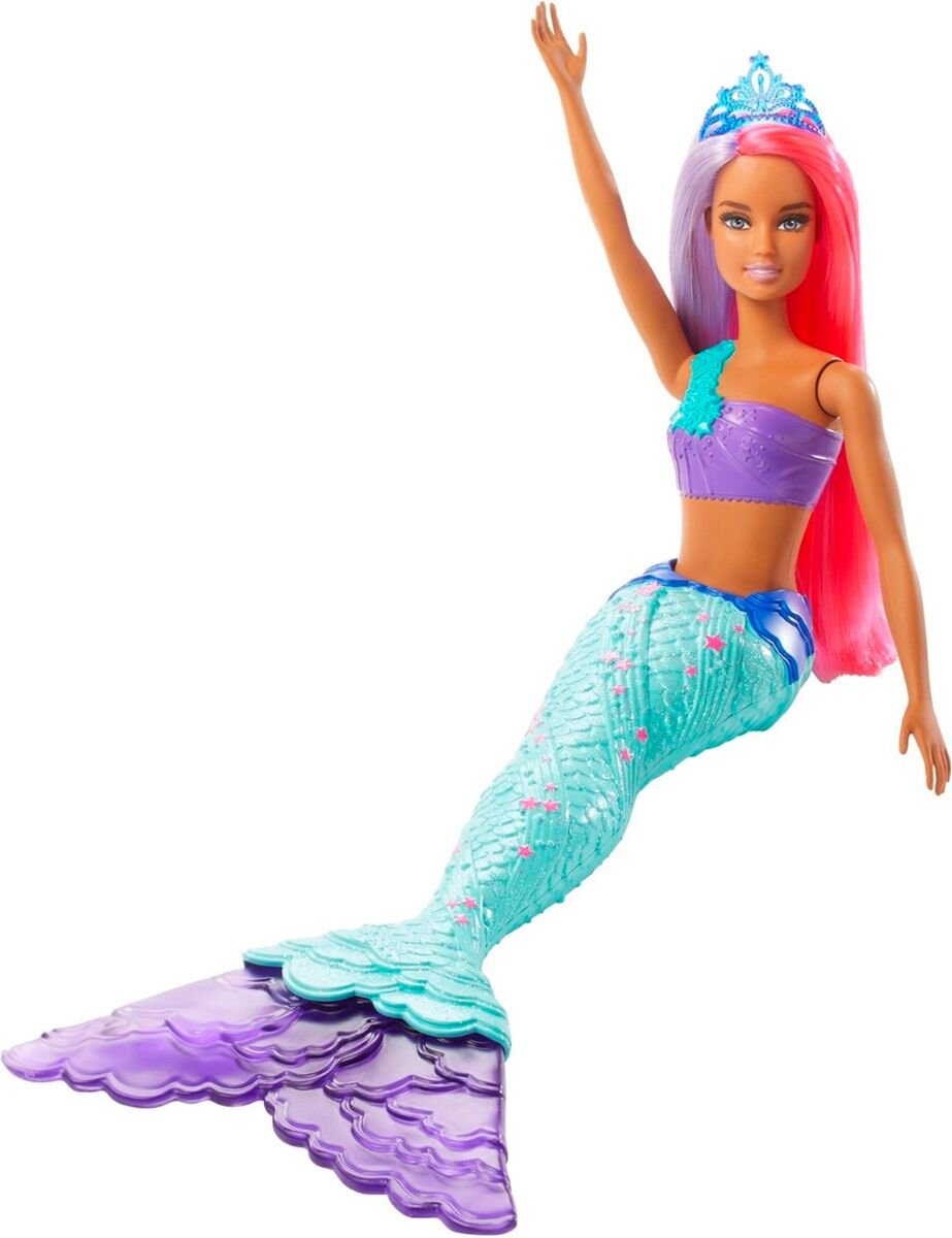 Кукла  Barbie   Дримтопия Русалочка в фиолетовом топе GJK070/GJK09 купить,NaN