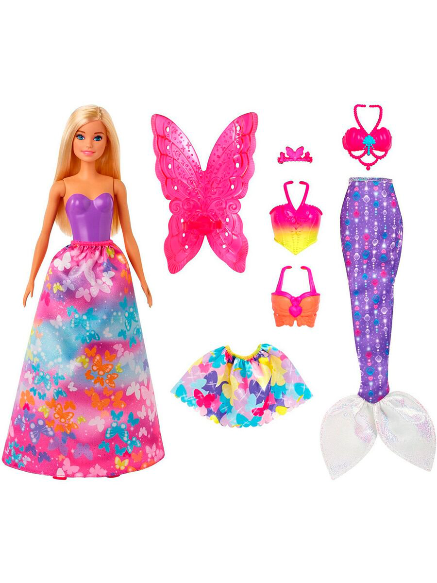 Игровой набор Barbie Dreamtopia 3-в-1 купить,NaN