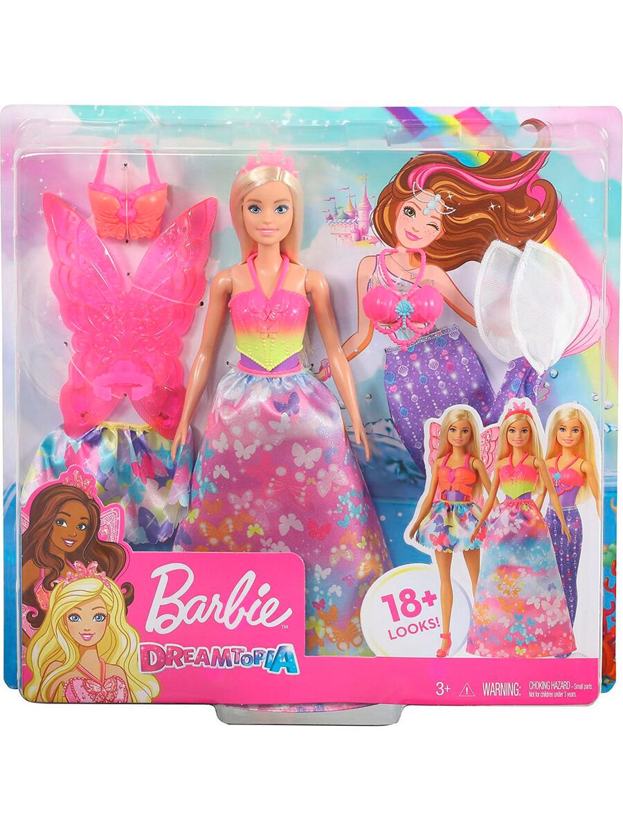 Игровой набор Barbie Dreamtopia 3-в-1 купить,NaN