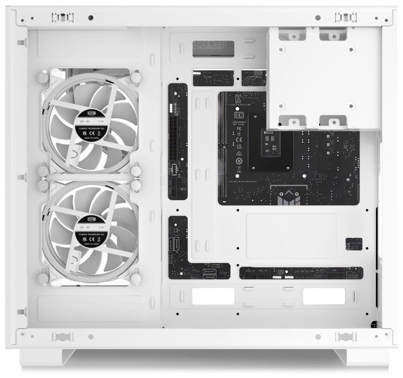 Корпус Pccoler C3 T500 ARGB WH белый