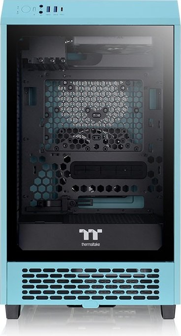 Корпус Thermaltake The Tower 200 CA-1X9-00SBWN-00 голубой
