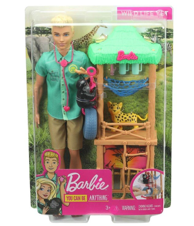 Кукла  Barbie Кем быть? Ветеринар купить,NaN