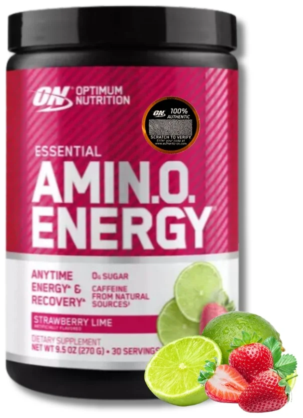 Аминокислоты Optimum Nutrition Amino Energy клубника-лайм 270 гр купить,NaN