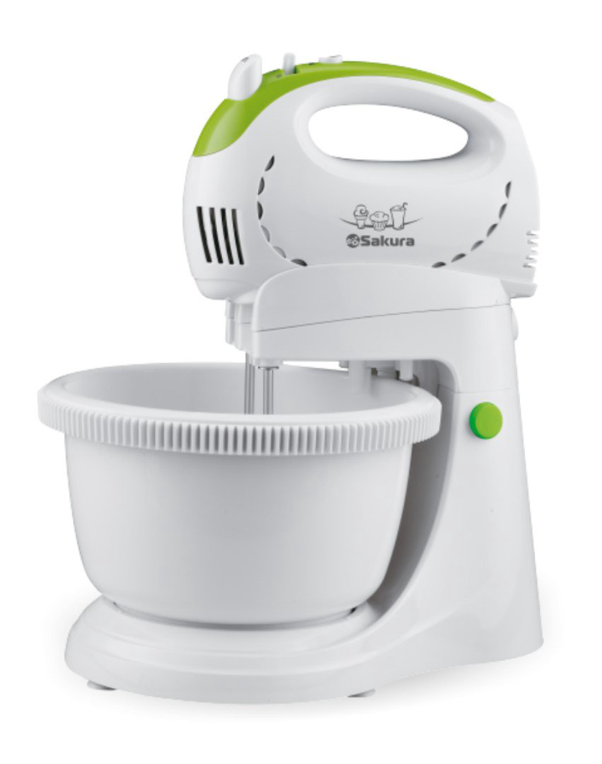 Миксер Sakura SA-6319CGR белый купить,NaN