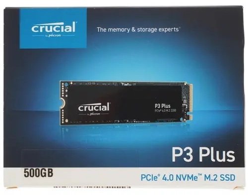 SSD Crucial P3 Plus CT500P3PSSD8 500 Гб купить,NaN