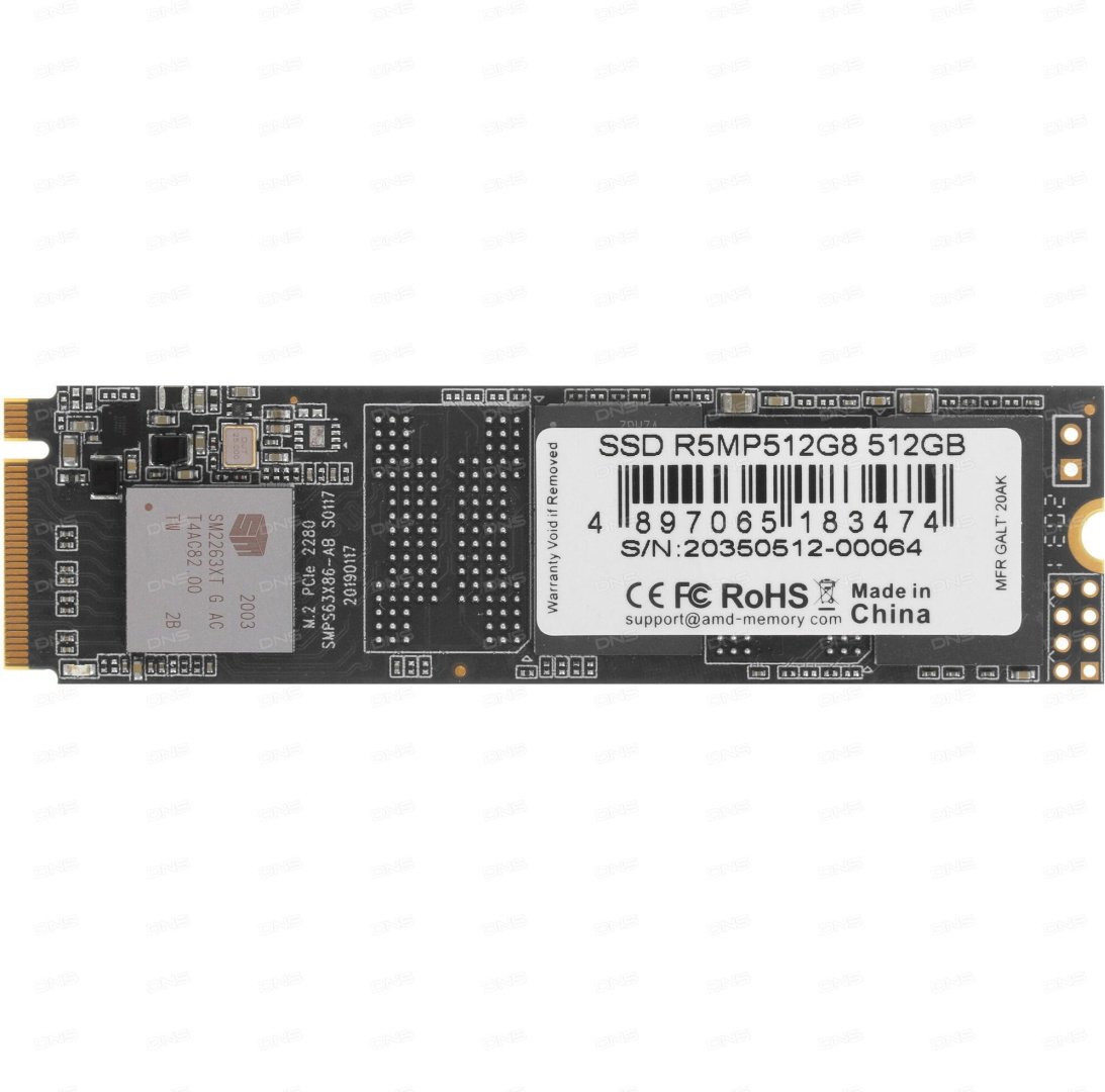 AMD Radeon R5 R5MP512G8 512Gb купить,NaN