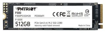 SSD Patriot P320 P320P512GM28 512 Гб купить,NaN