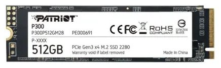 SSD Patriot P320 P320P512GM28 512 Гб купить,NaN