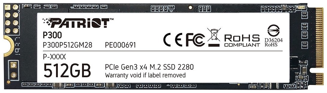 Patriot Memory P300P512GM28 512Gb
