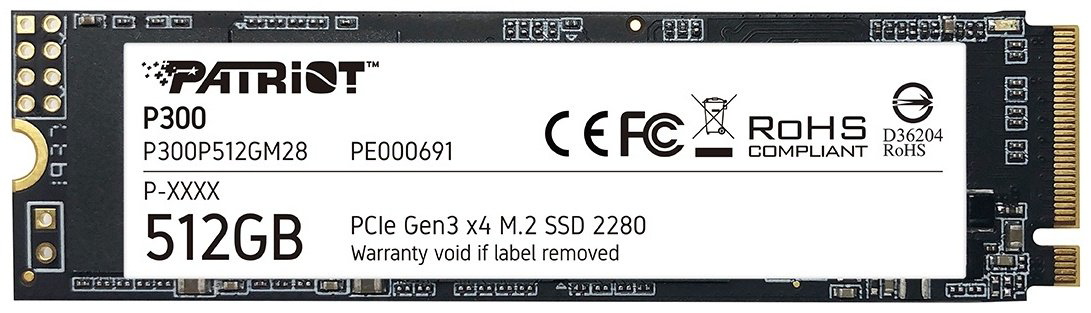 Patriot Memory P300P512GM28 512Gb