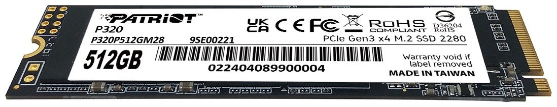 SSD Patriot P320 P320P512GM28 512 Гб купить,NaN
