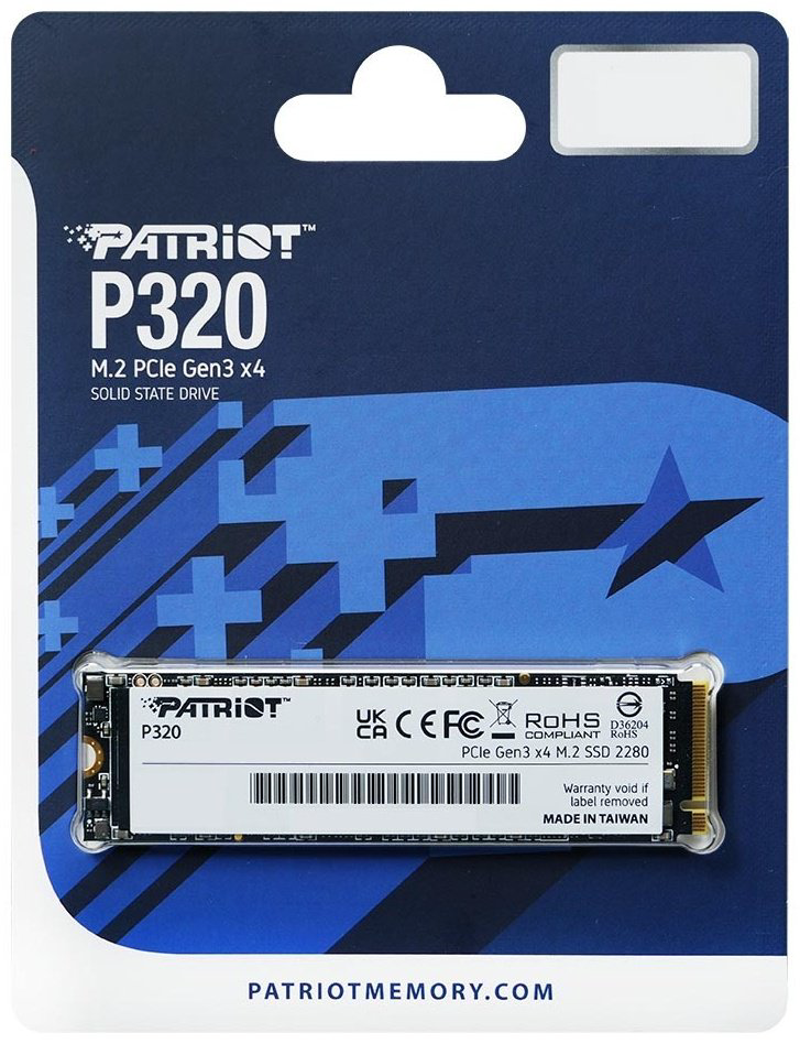 SSD Patriot P320 P320P512GM28 512 Гб купить,NaN