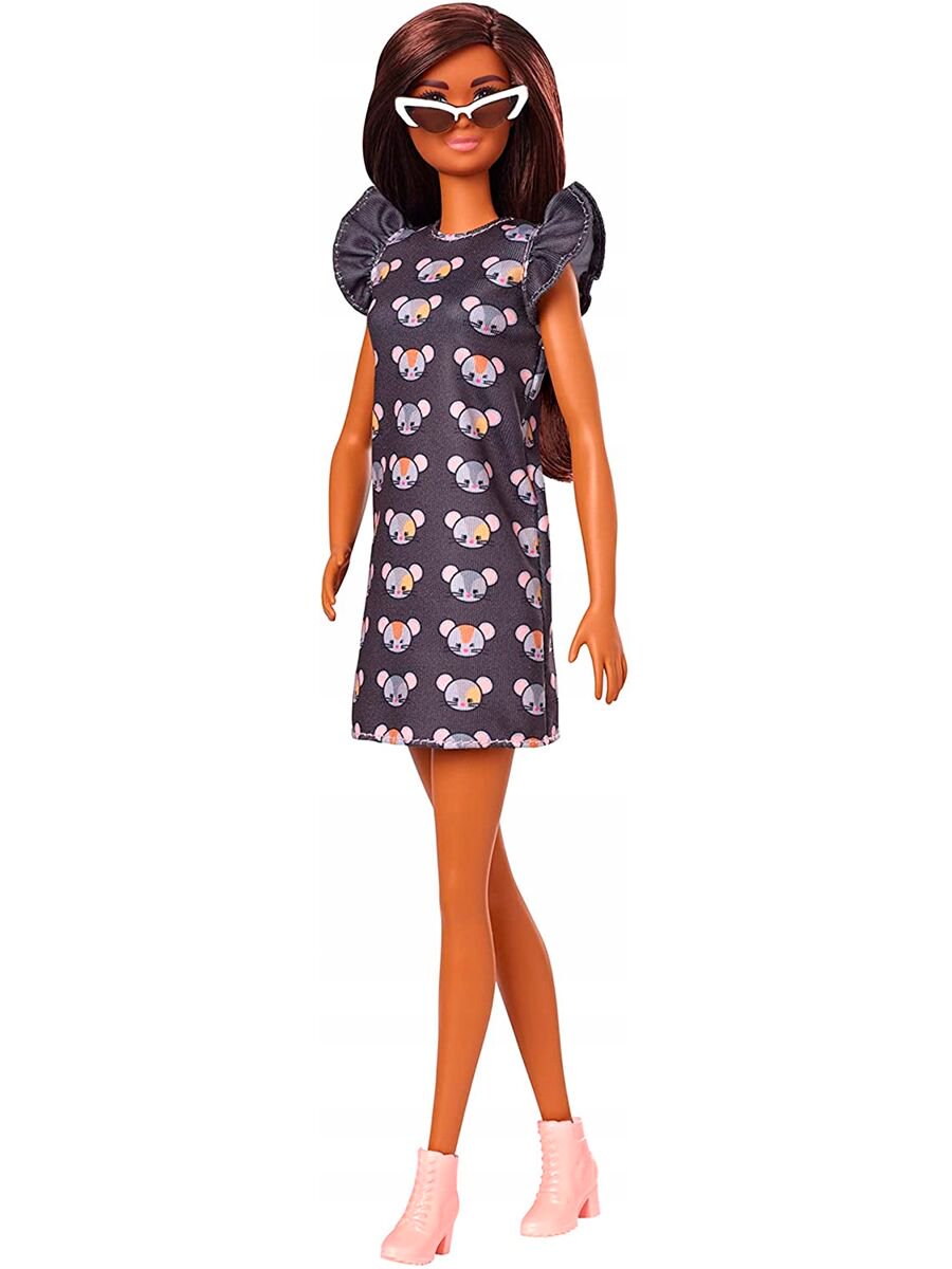 Кукла Barbie Игра с модой платье с мышками GYB010 купить,NaN