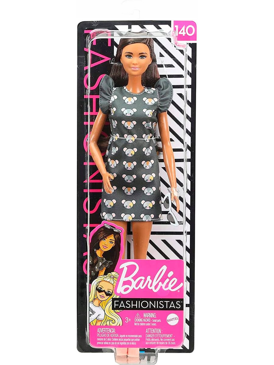 Кукла Barbie Игра с модой платье с мышками GYB010 купить,NaN